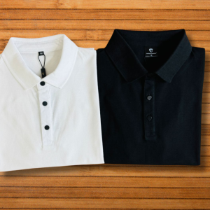 CD (15) 2pcs solid cotton polo